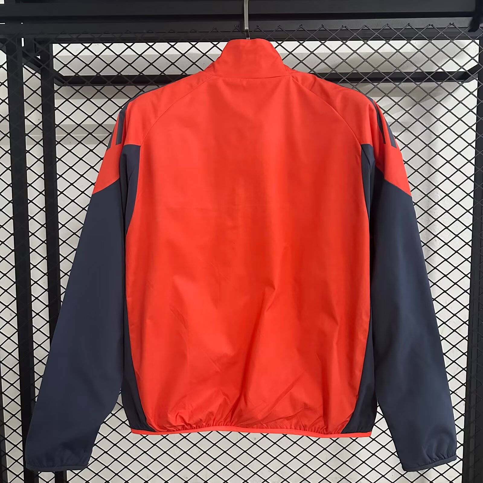 2025/26 Bayern Orange Training Waterproof Windbreaker