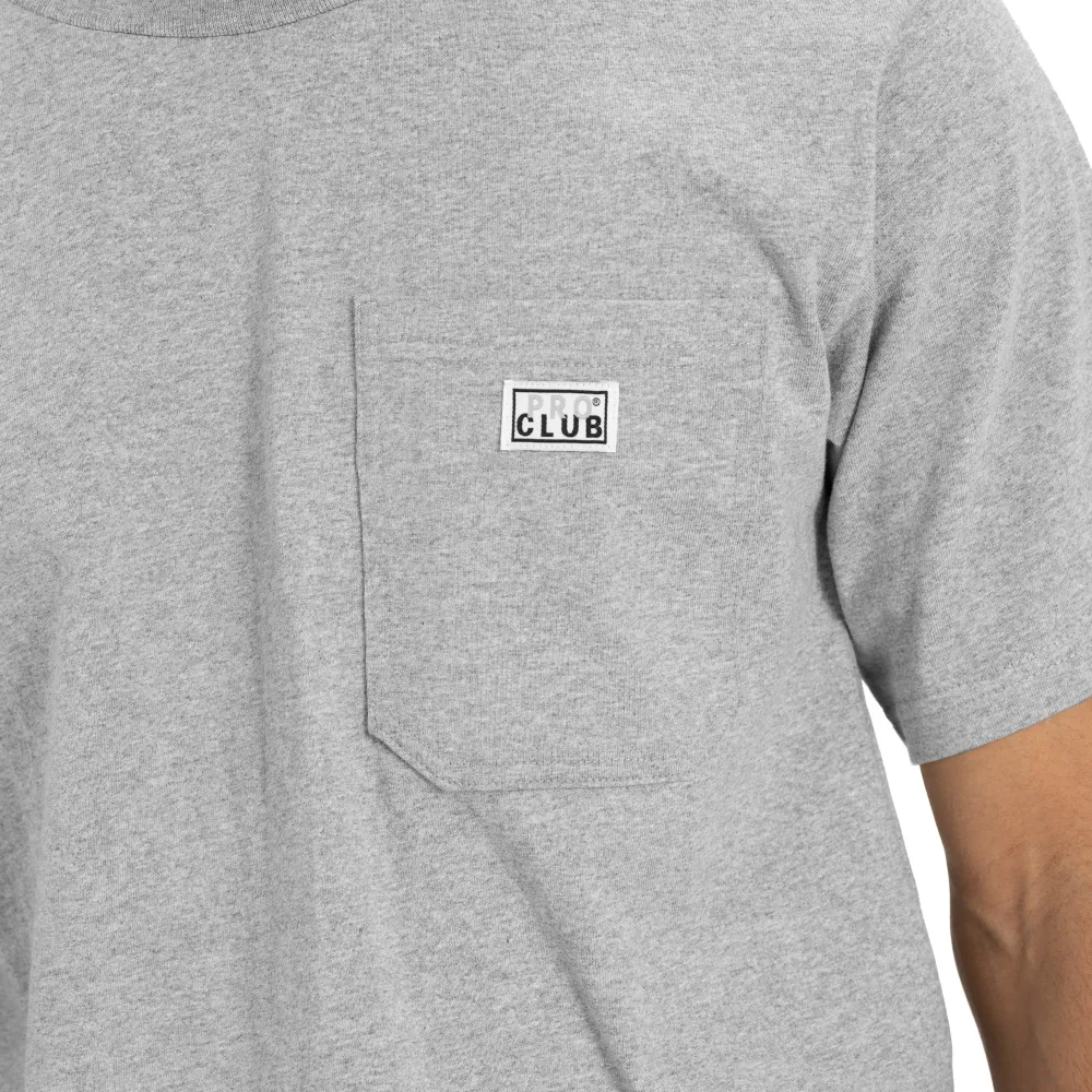 Pro Club Men's Heavyweight Pocket Tee