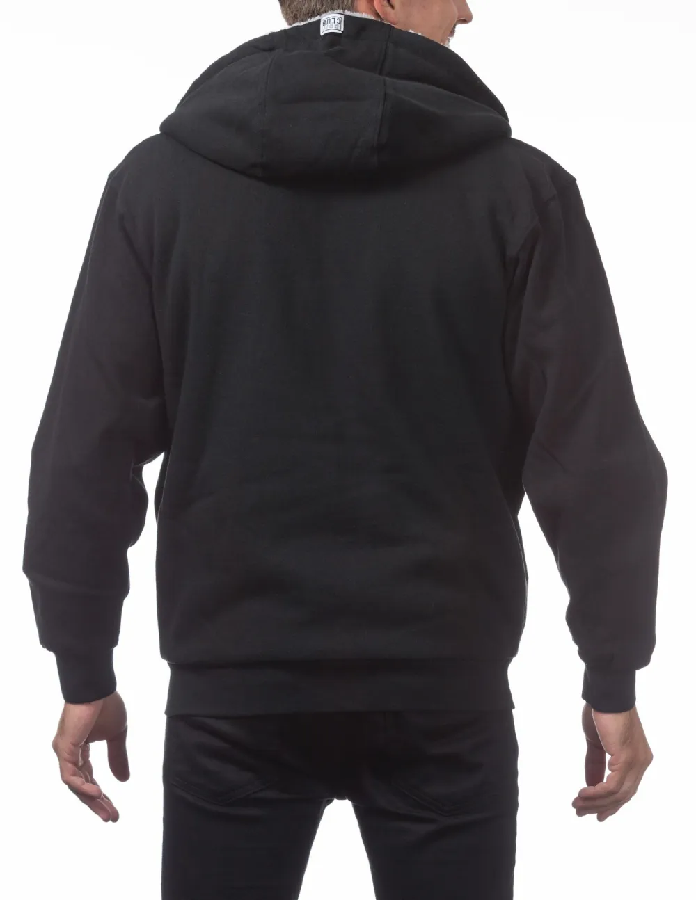 Pro Club Men's Heavyweight Pile Full Zip Hoodie