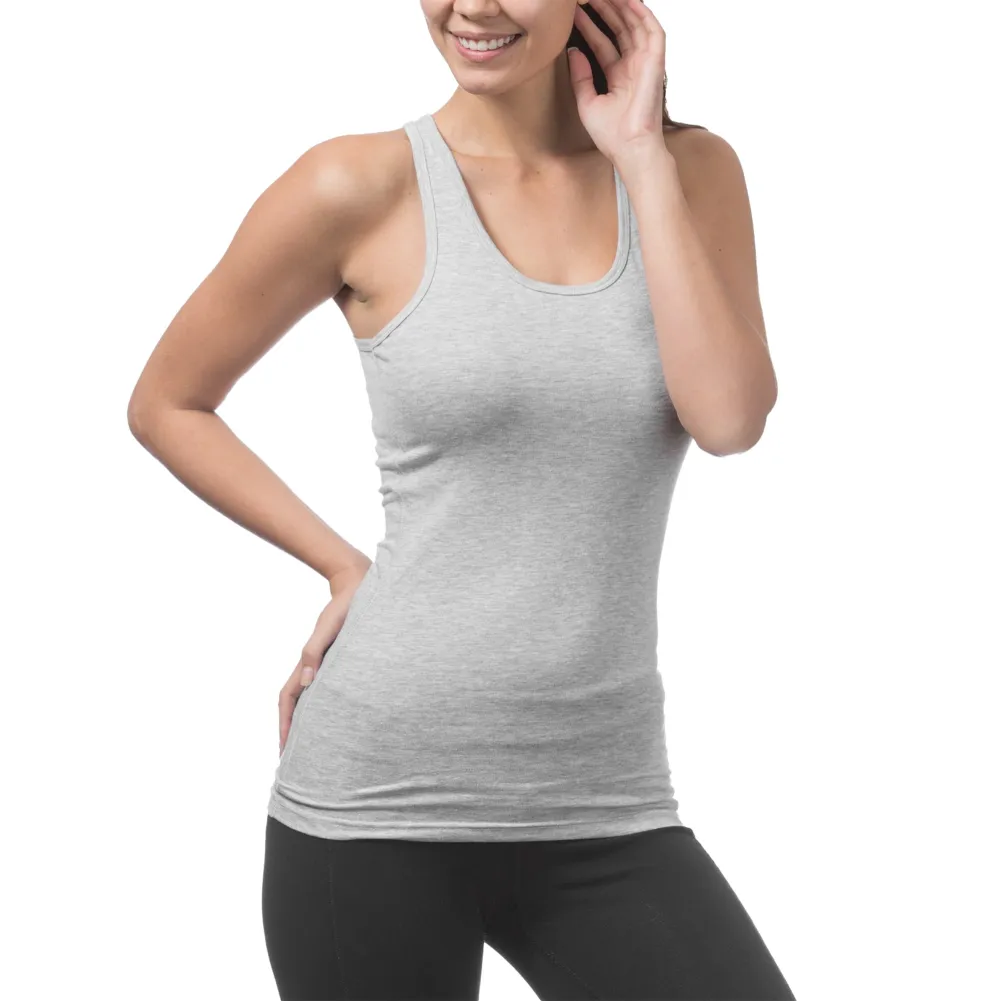 Pro Club Women's Racer Back Tank Top