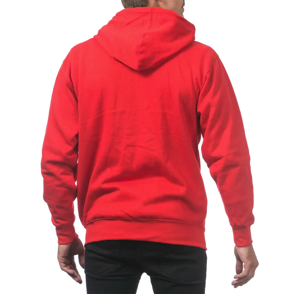 Pro Club Men's Heavyweight Full Zip Fleece Hoodie