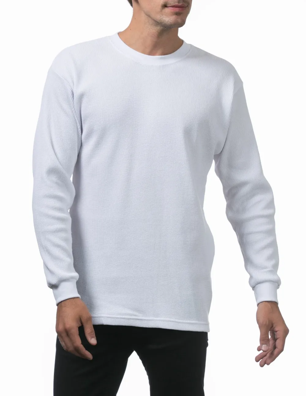 Pro Club Men's Heavyweight Cotton Long Sleeve Thermal Top