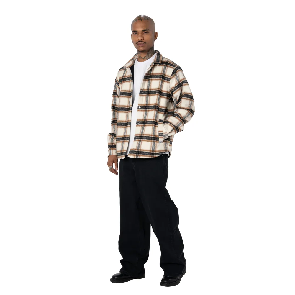 Pro Club Men's Heavyweight Flannel Shirt Jacket