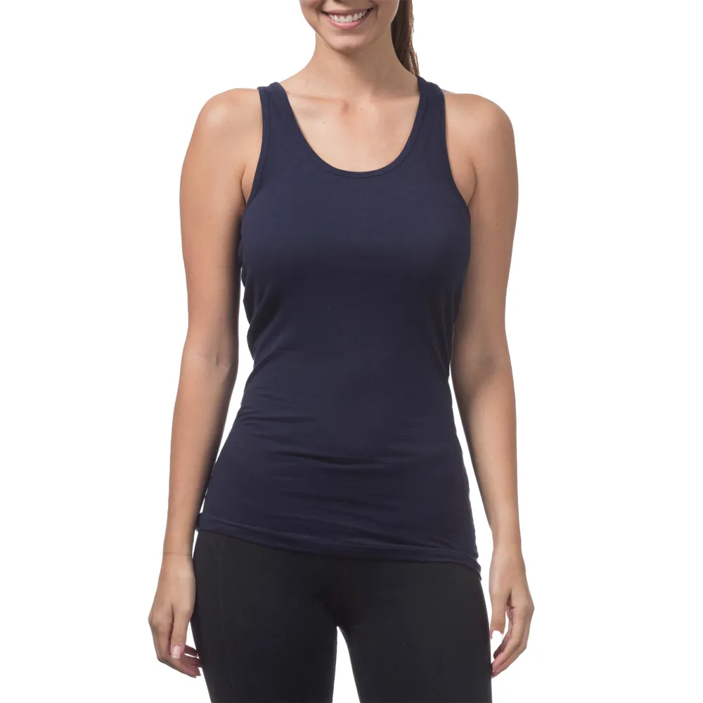 Pro Club Women's Racer Back Tank Top