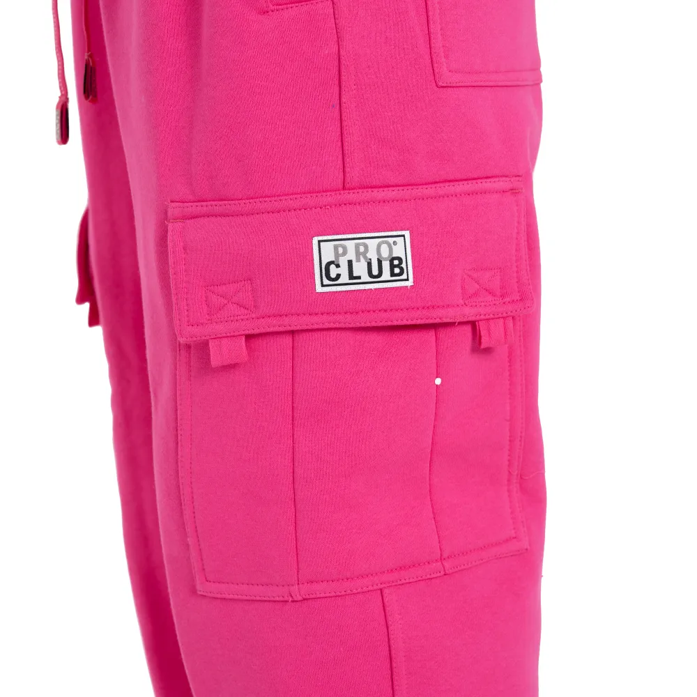 Pro Club Men's Heavyweight Fleece Cargo Pants