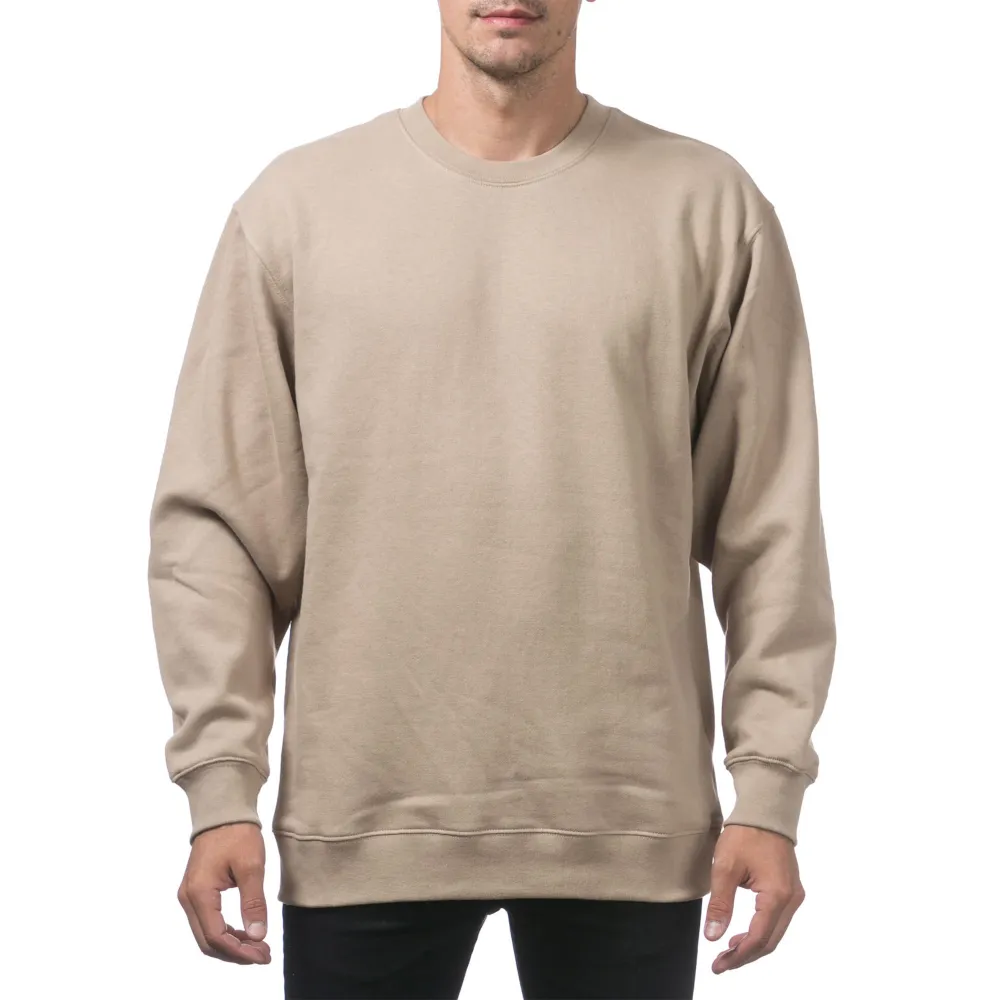 Pro Club Men's Heavyweight 13oz Crew Neck Fleece Pullover Sweatshirt