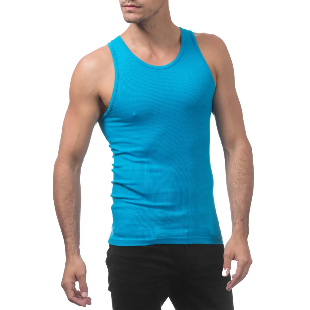 Pro Club Men's Premium Ringspun Cotton Ribbed A-Shirt