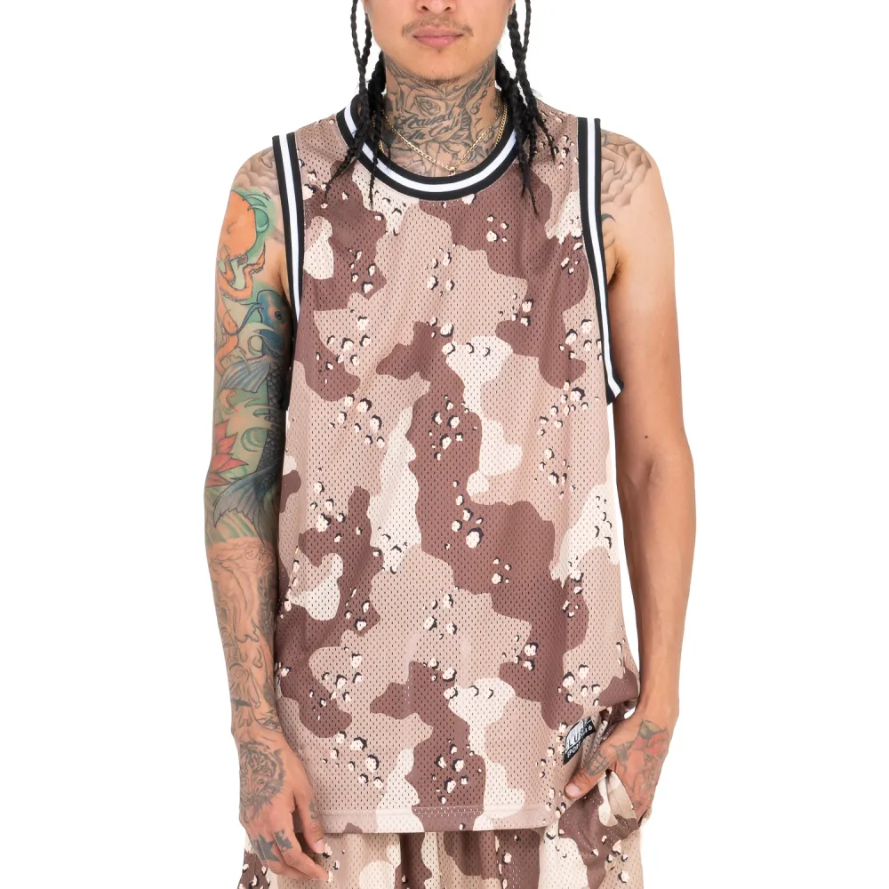 Pro Club Men's Classic Camo Basketball Jersey