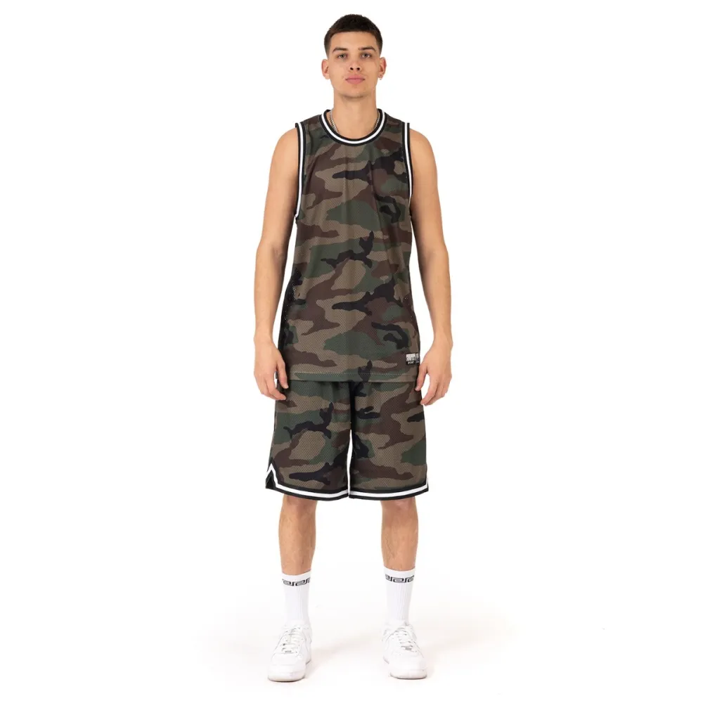 Pro Club Men's Classic Camo Basketball Jersey