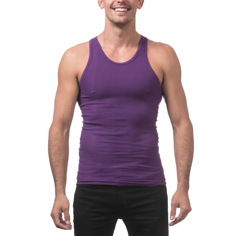 Pro Club Men's Premium Ringspun Cotton Ribbed A-Shirt