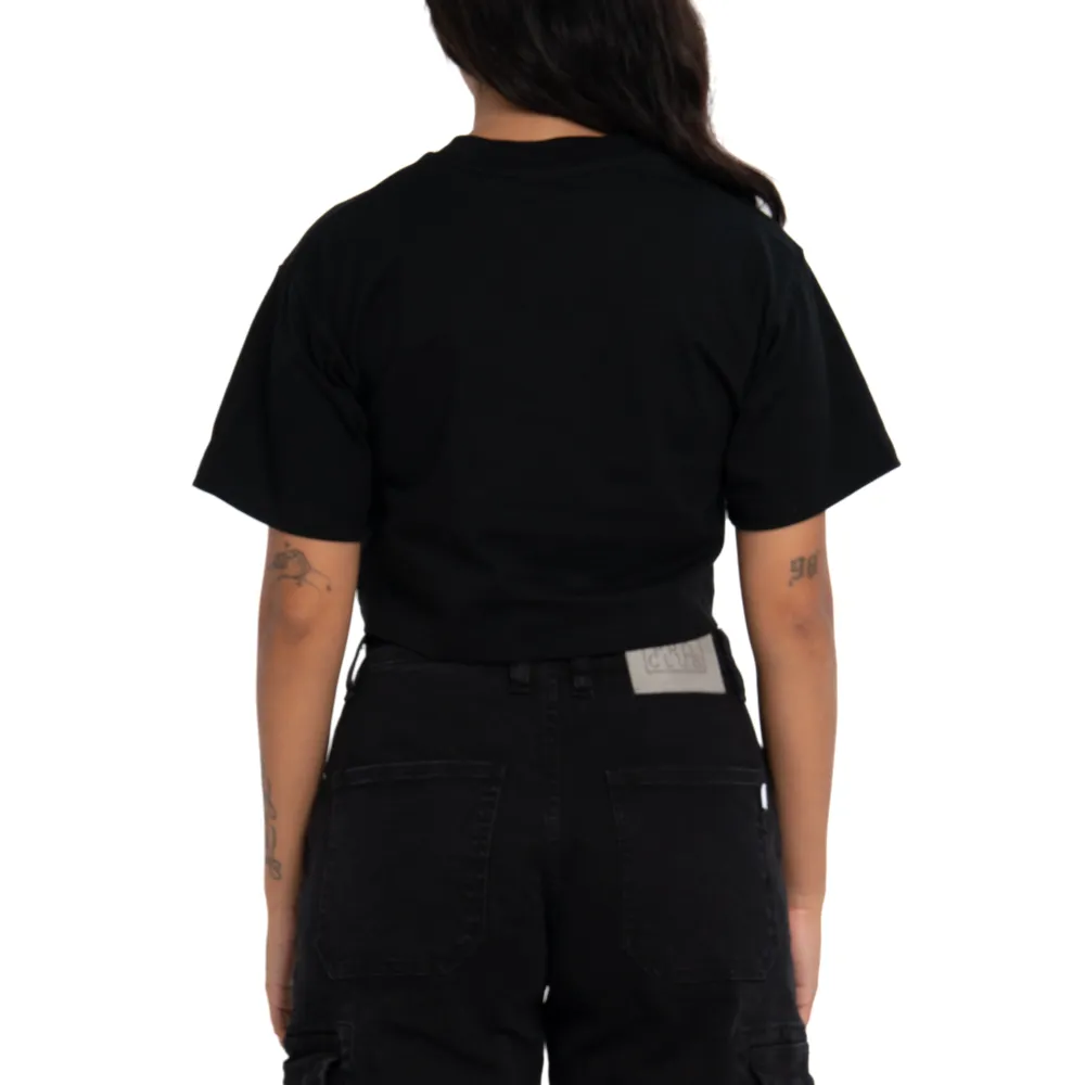 Pro Club Women鈥檚 Heavyweight Stretch Crop Tee