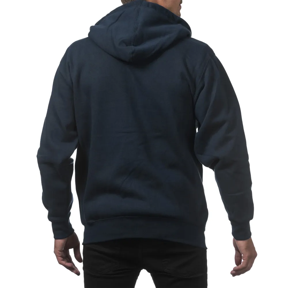 Pro Club Men's Heavyweight Full Zip Fleece Hoodie