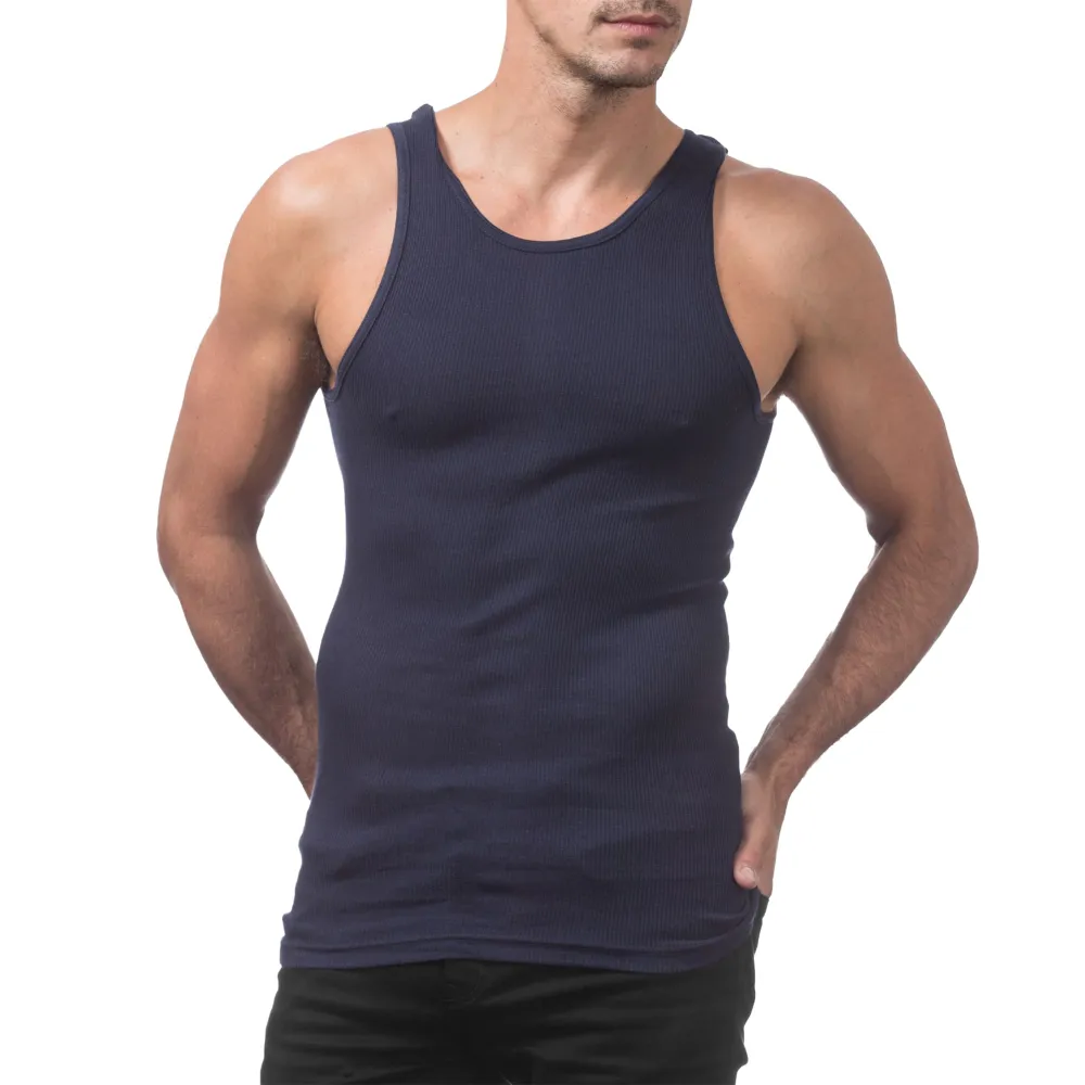 Pro Club Men's Premium Ringspun Cotton Ribbed A-Shirt