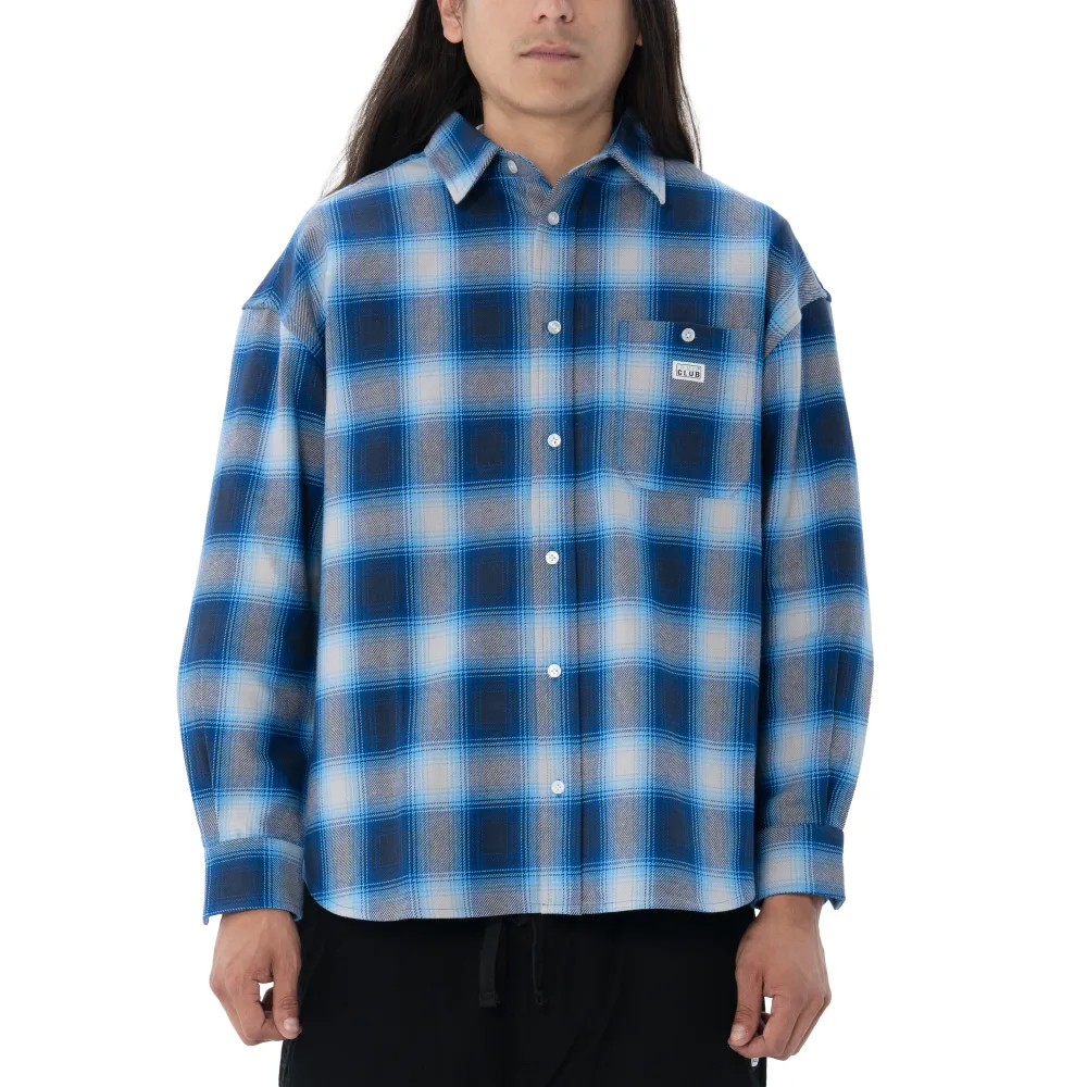 Pro Club Men's Heavywide Ombre Flannel Shirt