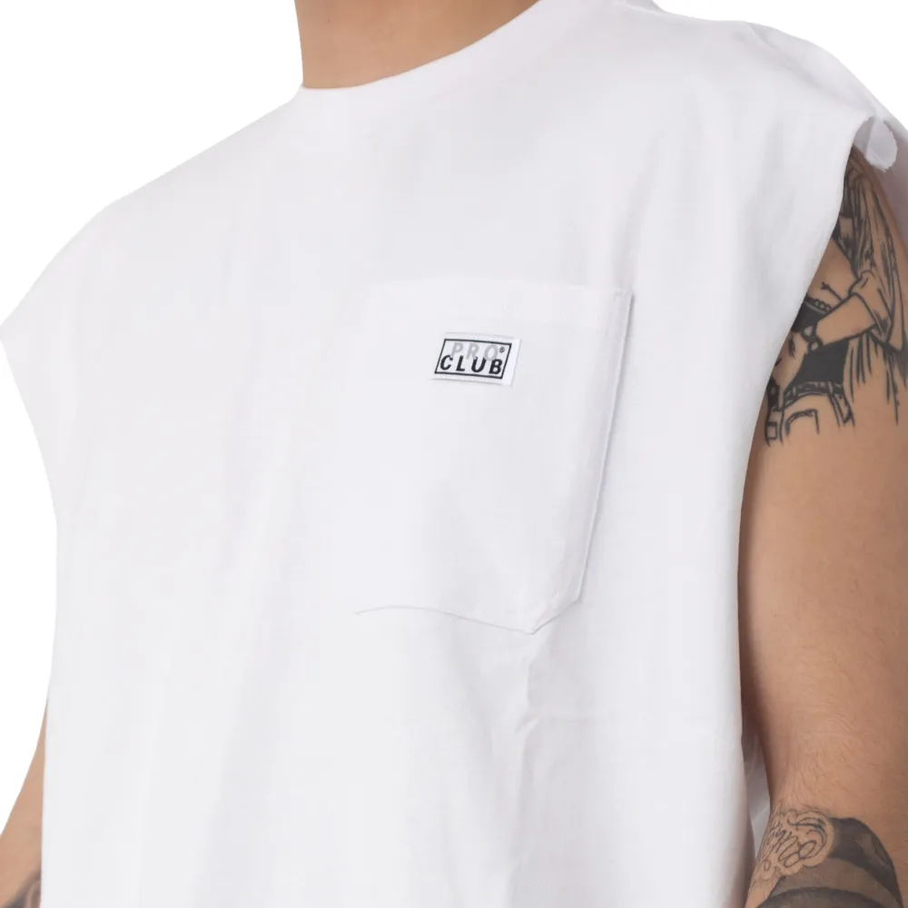 Pro Club Men's Heavywide Pocket Muscle Tee