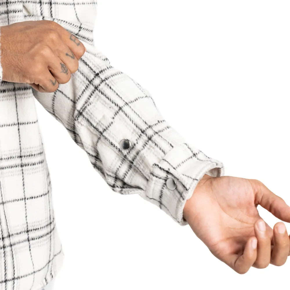 Pro Club Men's Heavyweight Flannel Shirt Jacket