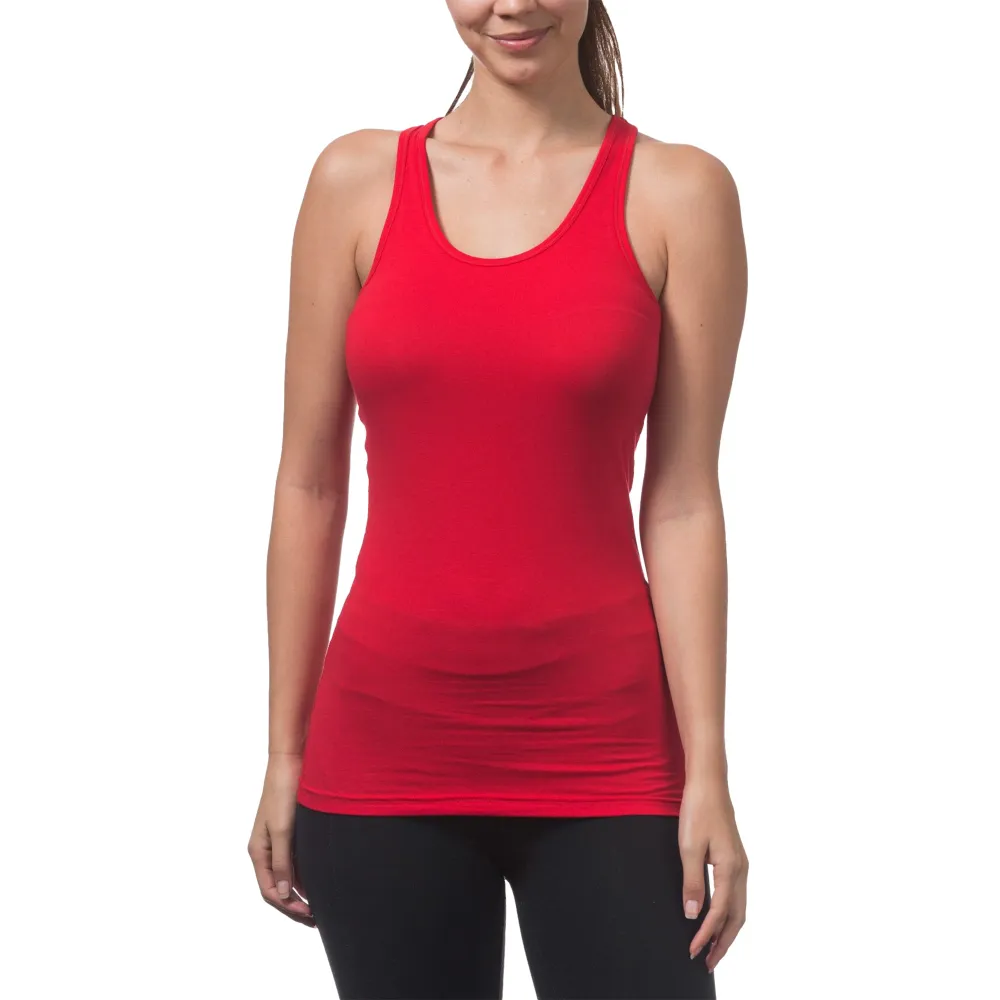 Pro Club Women's Racer Back Tank Top