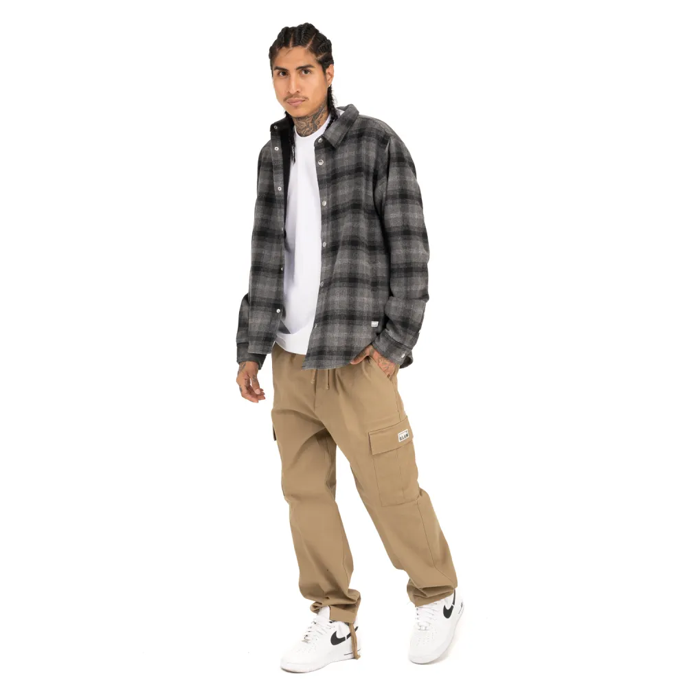 Pro Club Men's Heavyweight Flannel Shirt Jacket