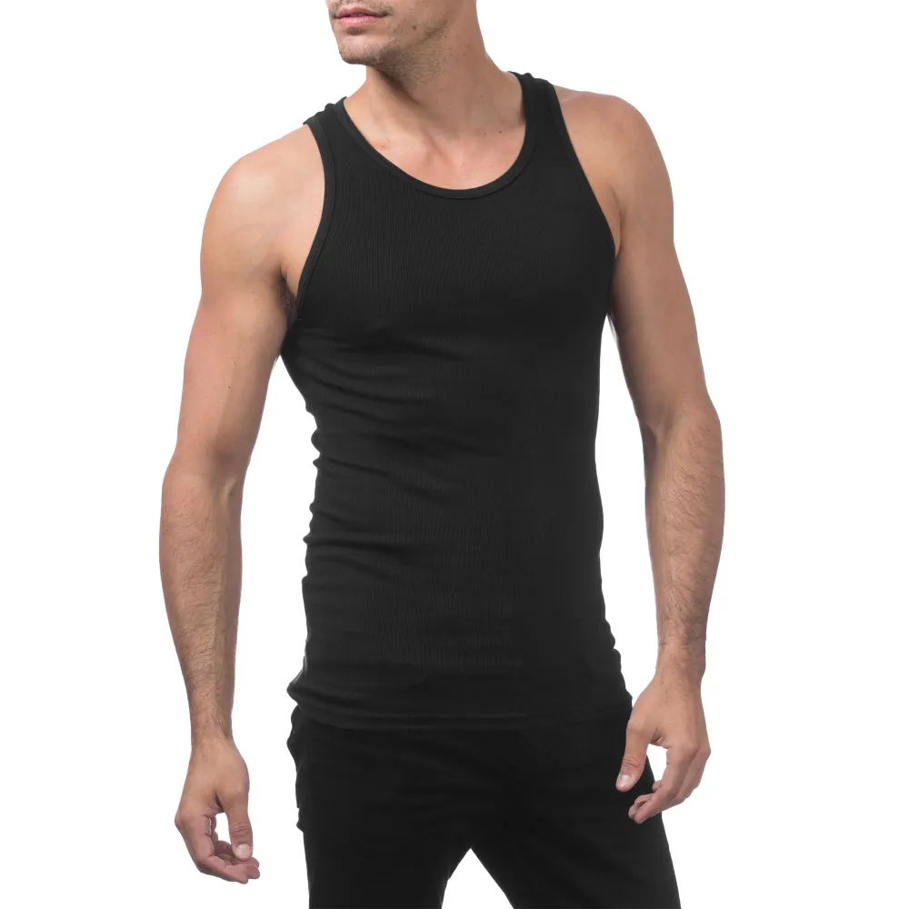 Pro Club Men's Premium Ringspun Cotton Ribbed A-Shirt