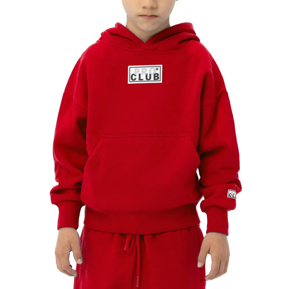 Pro Club Kid's Box Logo Fleece Hoodie