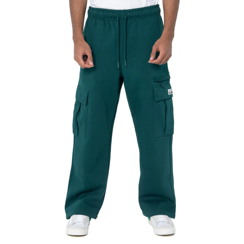 Pro Club Men's Heavyweight Basic Open Leg Cargo Sweatpant