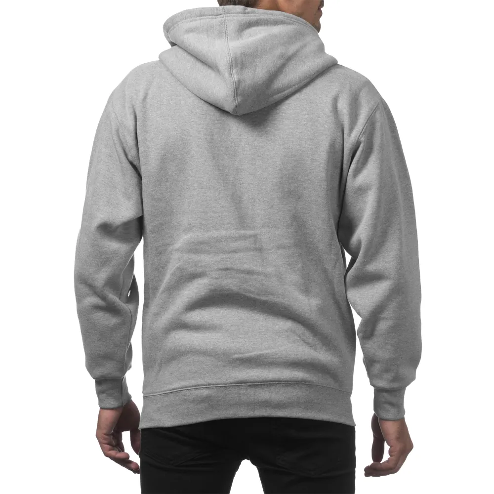 Pro Club Men's Heavyweight Full Zip Fleece Hoodie